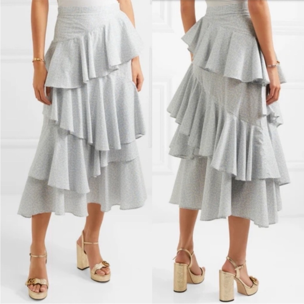 Madewell Layered Midi Skirt